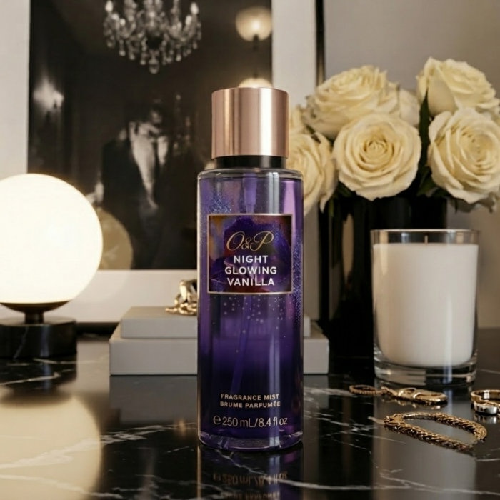 Спрей для тіла Night Glowing Vanilla Victoria's Secret 250мл